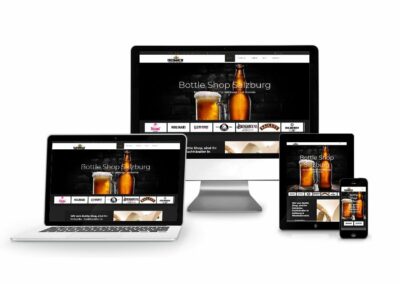 Webshop Erstellung für Bottle Shop Salzburg