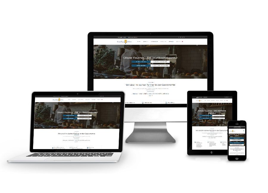 Webseiten Erstellung für Mietkoch Olivier