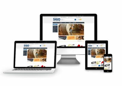 Webshop Erstellung für SIGO GmbH