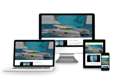 Homepage Erstellung für Smaragd Sailing