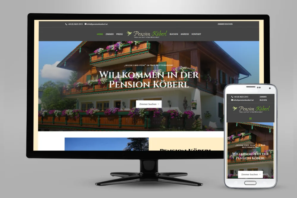 webseite pension koeberl 1