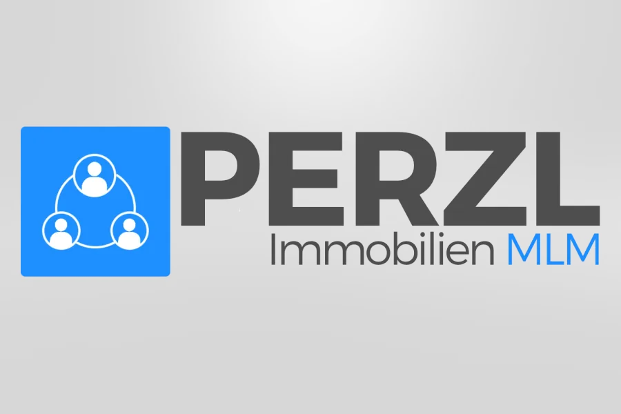 Referenz Logo Erstellung Perzl Immobilien: Gestaltung als Druckansicht